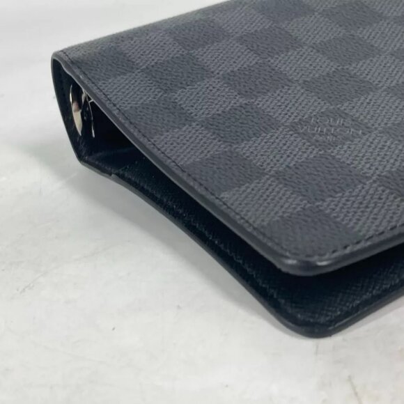 LOUIS VUITTON R20242 Damier Graphite Agenda MM stationery Notebook cover - Picture 14 of 14